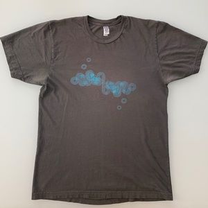 krisd.clothes Geometric T-Shirt Gray Size Medium